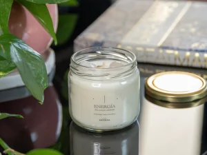Vela Intencionada Energía con 250 gramos.